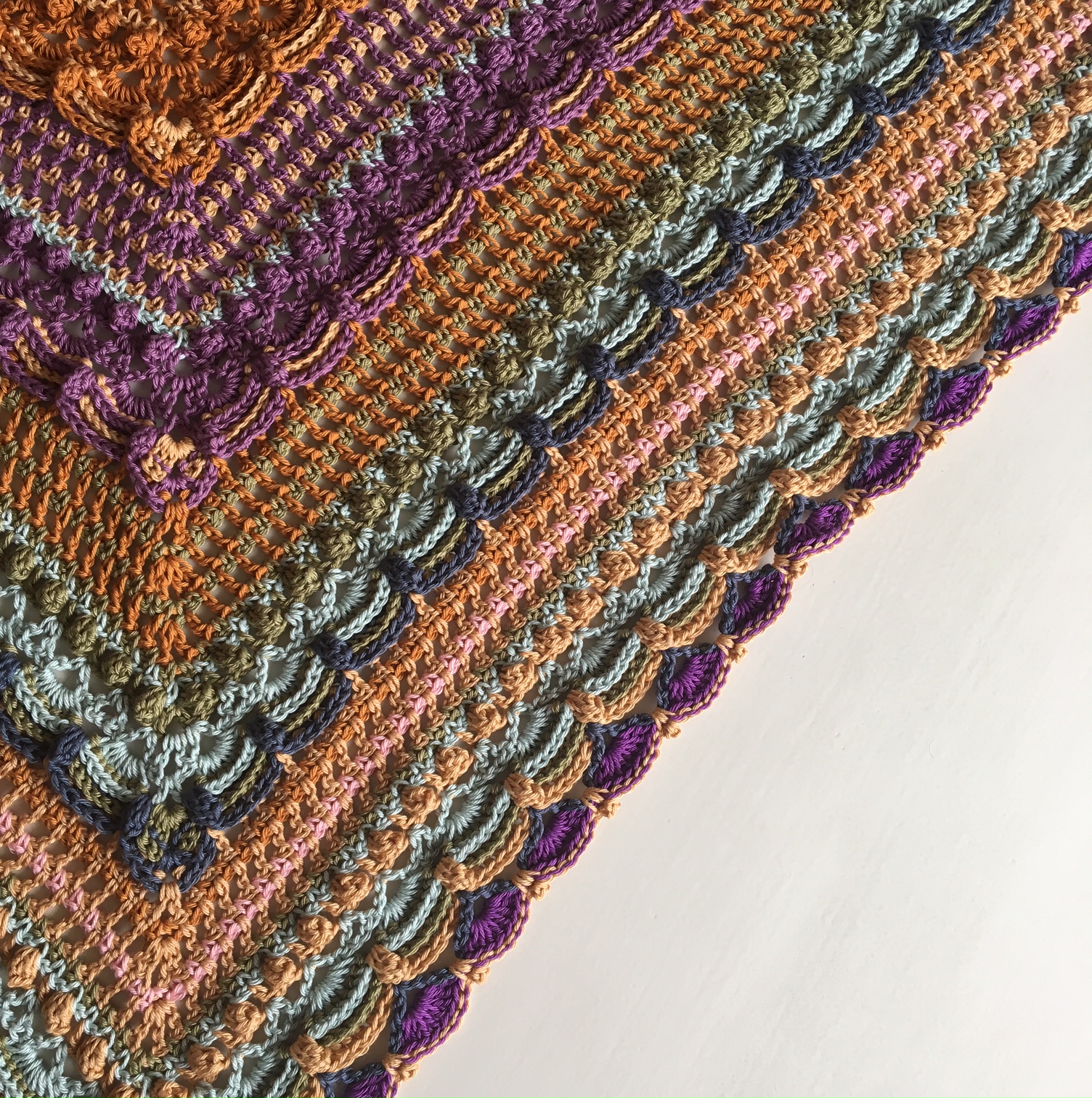 Lost In Time Shawl Chart