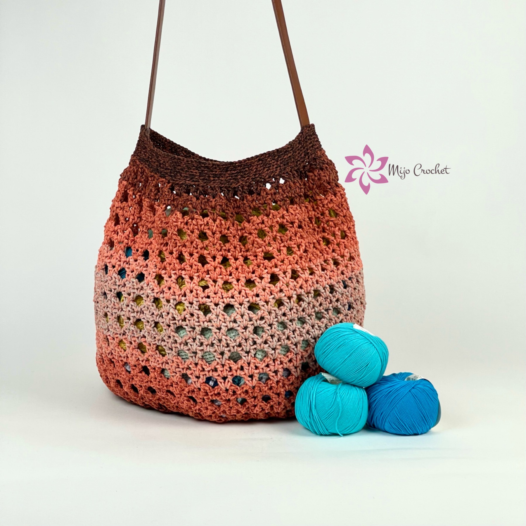 Tunisian no stretch bag strap using regular crochet hook 